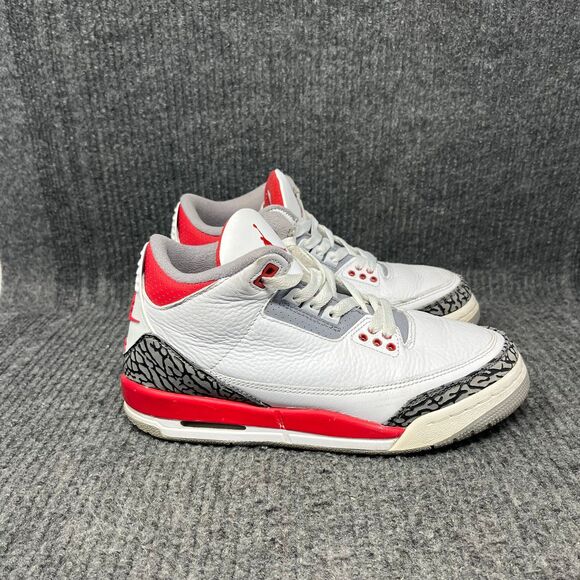 Jordan Shoes - Nike Air Jordan 3 Retro Fire Red White Black Women’s 8 (6.5Y) DM0967-160